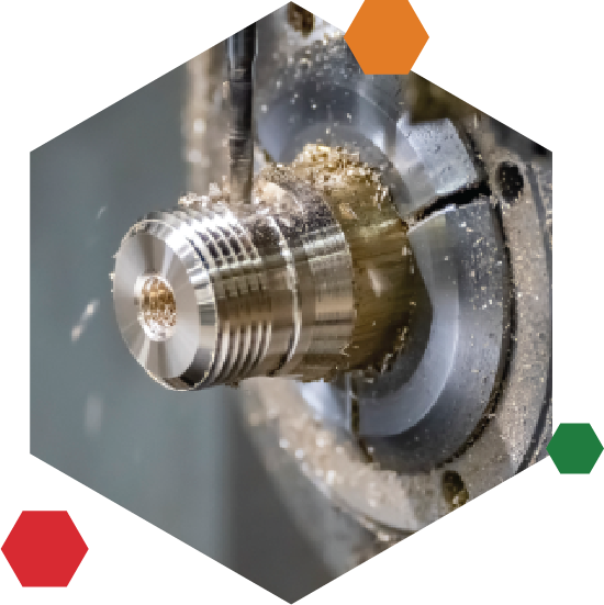 Image of drilling on a bolt.