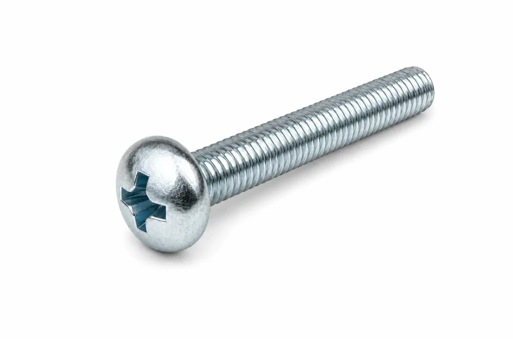 Image of metallic screws.